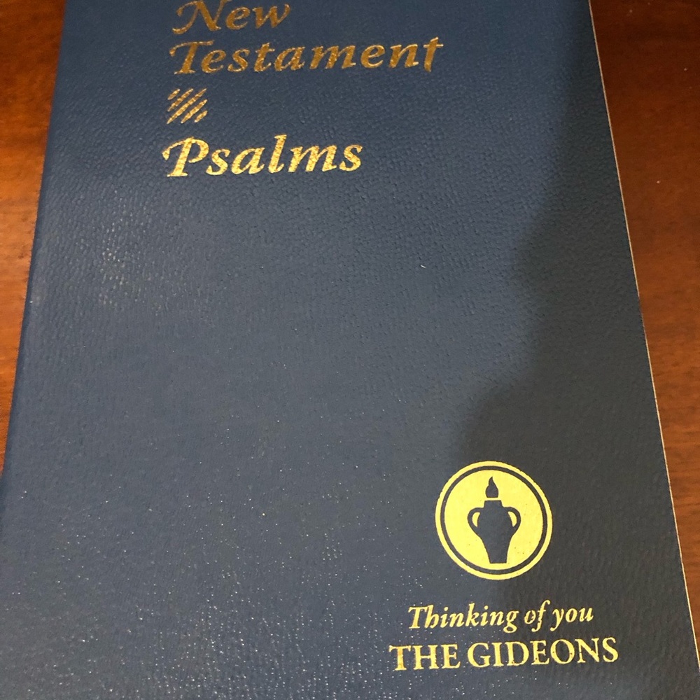 The Gideons New Testament and Psalms Book
